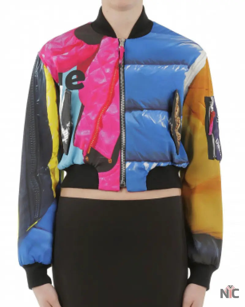 Cardi B Finesse Printed Bomber Jacket Buzbee Jackets