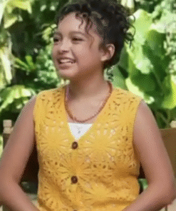 Access Hollywood 2025 Audrina Miranda Crochet Knit Vest Top