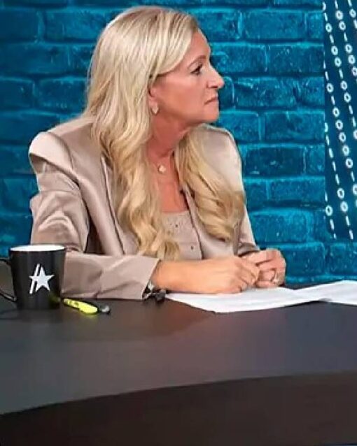 Access Hollywood Alison Triessl Satin Blazer