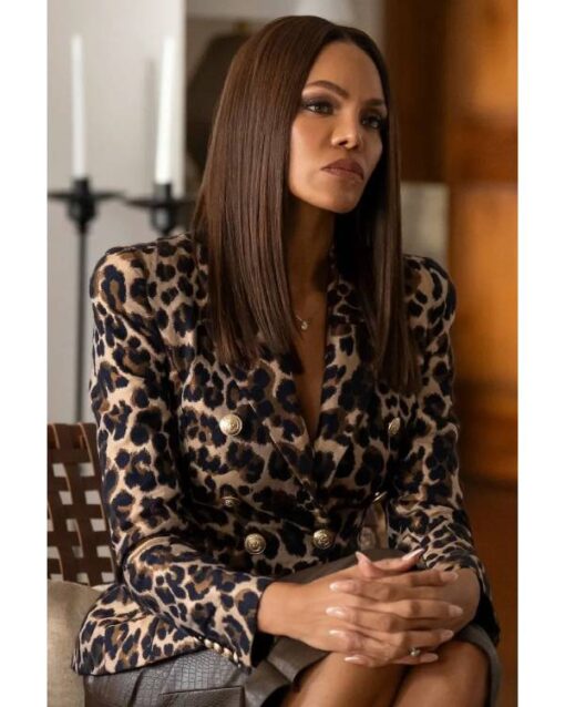 Discover the stunning Beauty in Black Crystle Stewart Leopard Blazer, perfect for making a bold fashion statement. Elevate your style today!