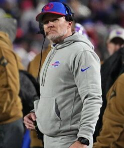 Buffalo Bills Coach Sean McDermott Grey Hoodie