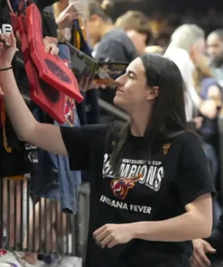 Caitlin Clark 2025 Commissioners Cup Champions T-Shirt