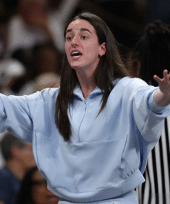 Caitlin Clark Indiana Fever v Atlanta Dream Blue Jacket
