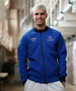 Carlos Alcaraz Team Europe Laver Cup Blue Jacket