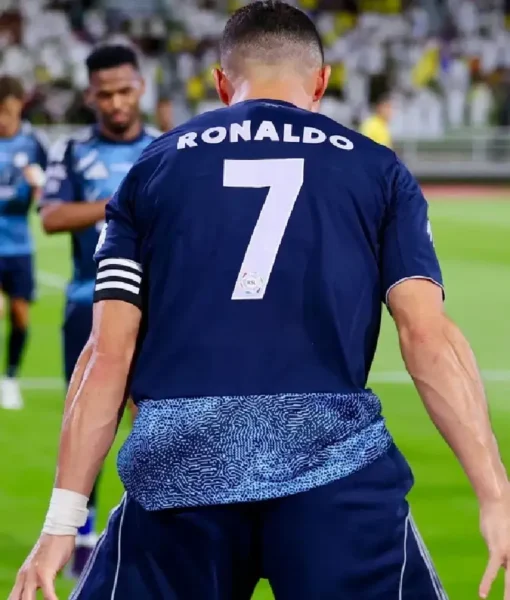 Discover the exclusive Cristiano Ronaldo Al-Nassr FC blue jersey and elevate your fan gear. Shop now for style and comfort on and off the pitch!