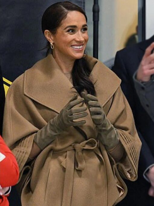 Meghan Markle Sentaler Cape Coat