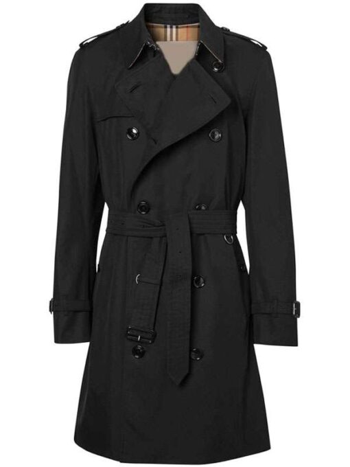 Freddie Fox The Sandman S02 Black Trench Coat