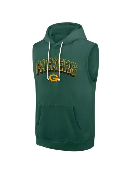 Matt LaFleur Packers Sideline Sleeveless Hoodie