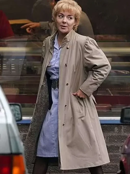 I Fought the Law S01 Sheridan Smith Beige Coat