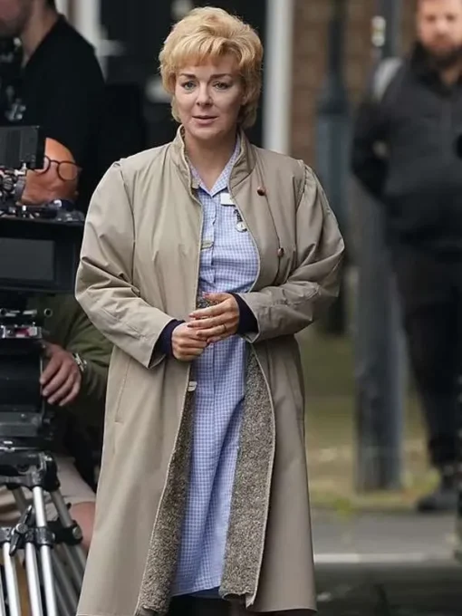 I Fought the Law S01 Sheridan Smith Beige Coat