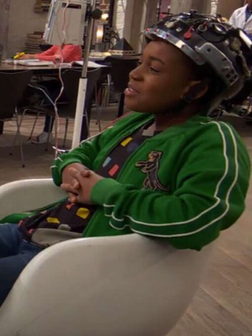 Issac Ryan Brown Ravens Home Green Jacket