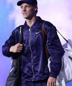 2025 US Open Jannik Sinner Blue Jacket