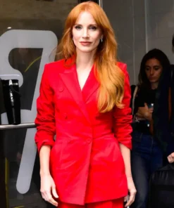Jessica Chastain Live With Kelly And Mark Blazer