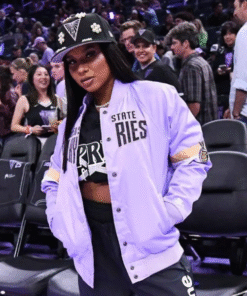 Jordan Chiles Dallas Wings v Golden State Valkyries Jacket