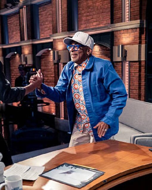 Late Night With Seth Meyers Spike Lee Floral Printed Shirt