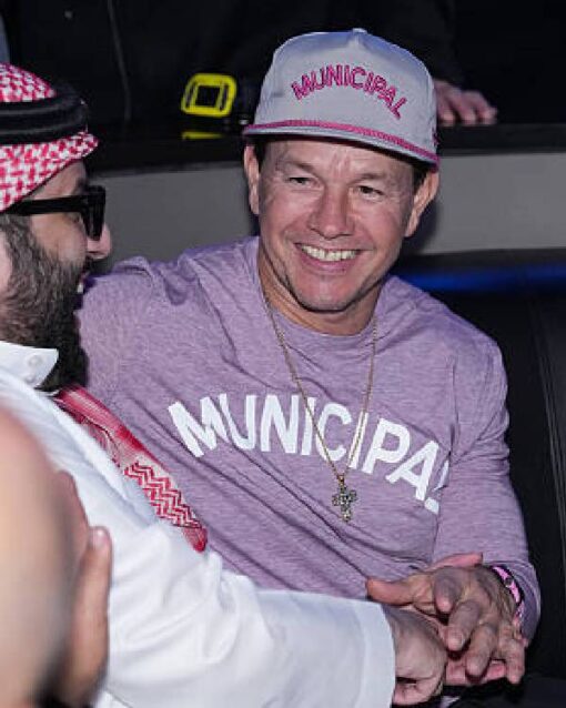 Mark Wahlberg Attends Netflix Canelo v Crawford Fight Sweatshirt