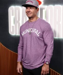 Mark Wahlberg Attends Netflix Canelo v Crawford Fight Sweatshirt