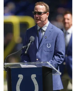 Peyton Manning Miami Dolphins v Indianapolis Colts Blazer