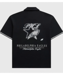 Philadelphia Eagles Zip Up T-Shirt