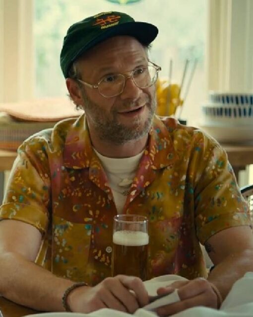 Platonic Seth Rogen Printed Short Sleeve Shirt