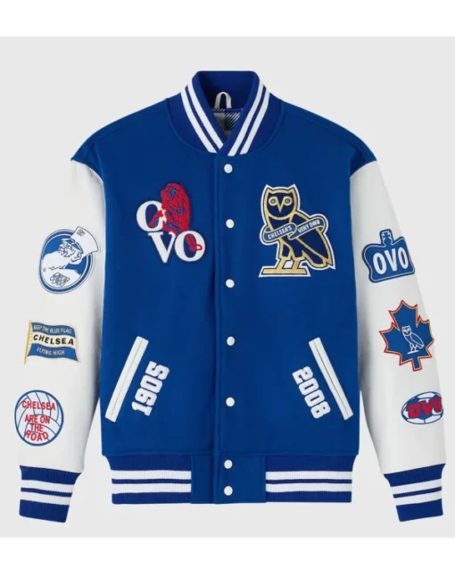 OVO X Chelsea FC Varsity Jacket