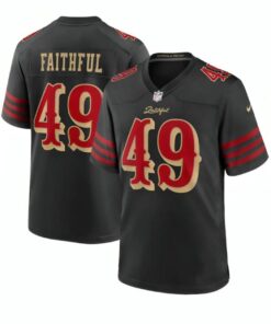 49ers The Faithful Rivalries Black Jersey