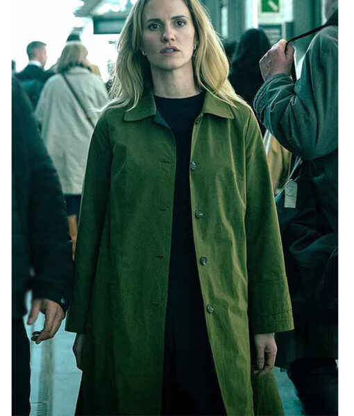 Slow Horses S04 Emma Flyte Green Coat