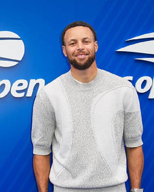 Stephen Curry US Open Tennis Championship Grey Sweater