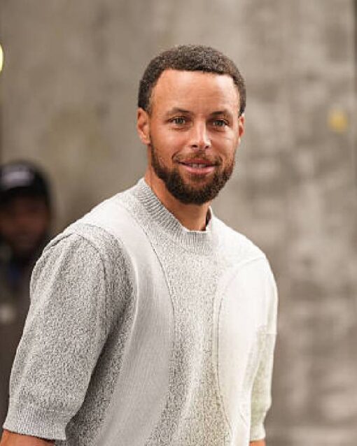 Stephen Curry US Open Tennis Championship Grey Sweater