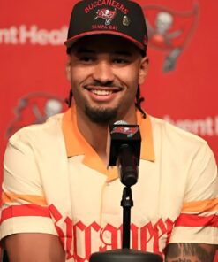 Tampa Bay Buccaneers Press Conference Emeka Egbuka Shirt