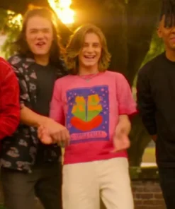 The Runarounds S01 Neil Crosby Pink T-Shirt