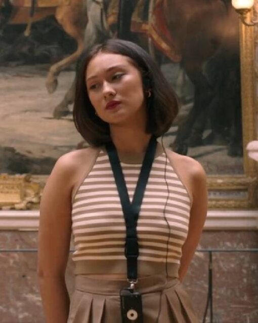 The Summer I Turned Pretty Belly Conklin Striped Top