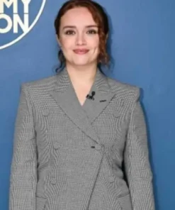 Discover the latest fashion trends from The Tonight Show and more! Shop Olivia Cooke's chic coat, Becky Lynch's stylish jacket, and more must-have items.