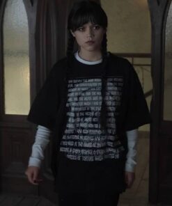 Wednesday S02 Jenna Ortega Poe The Pit and the Pendulum Skull T-Shirt
