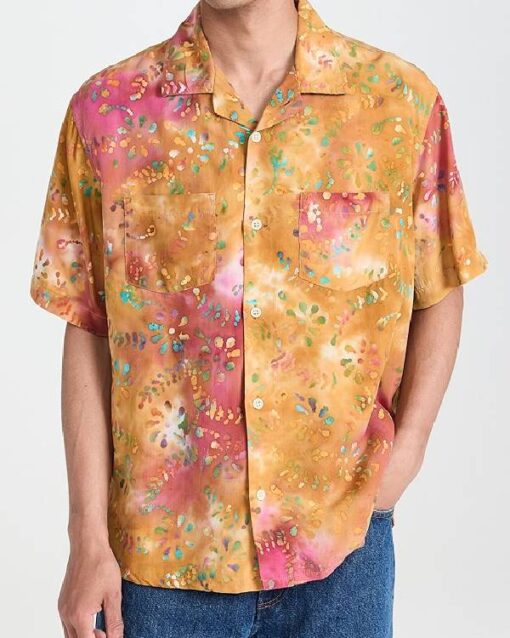 Platonic Seth Rogen Printed Short Sleeve Shirt